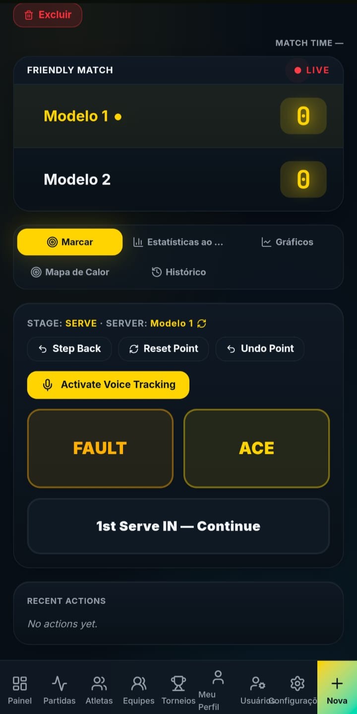 UNDER ARM SERVE STATS — passo 1